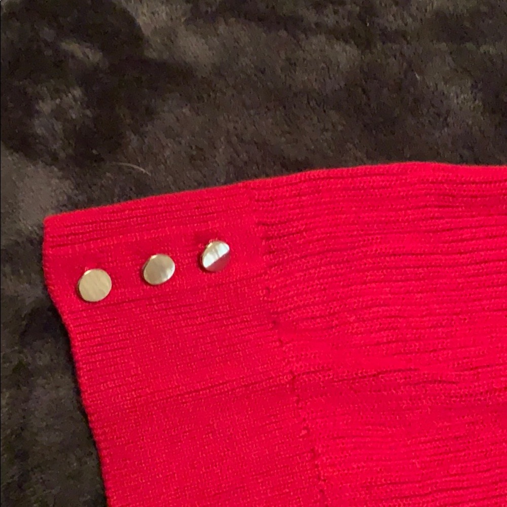 Red Cardigan - Picture 3 of 4